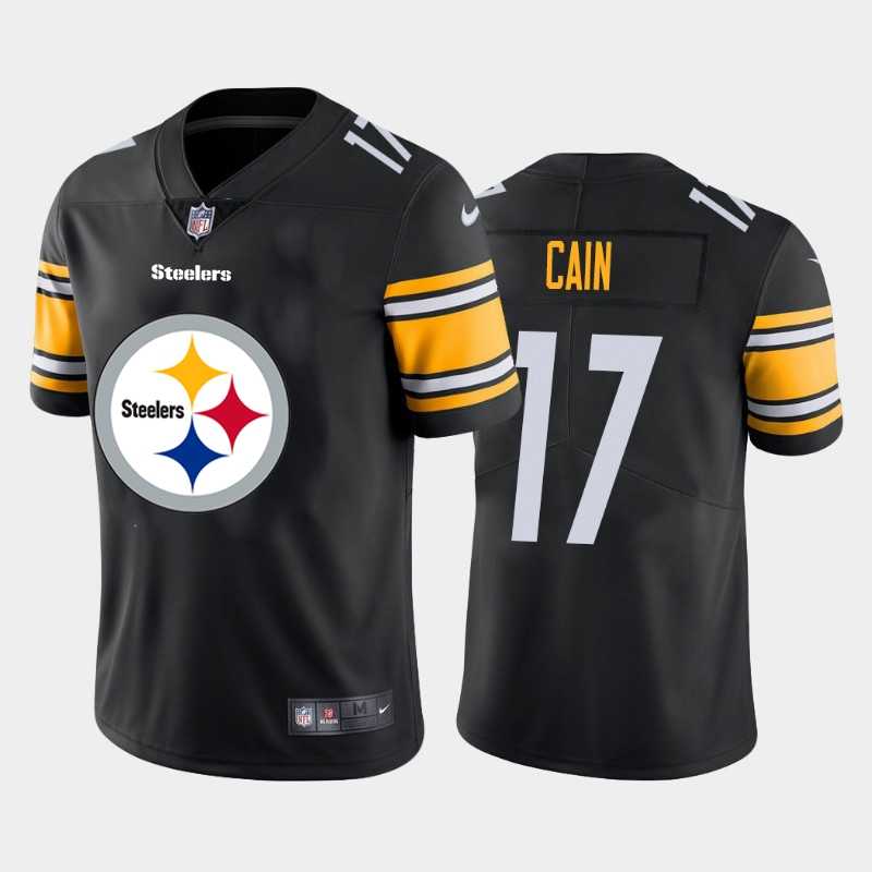 Nike Steelers 17 Deon Cain Black Team Big Logo Vapor Untouchable Limited Jersey Dzhi,We sell and wholesale Nike Steelers 17 Deon Cain Black Team Big Logo Vapor Untouchable Limited Jersey Dzhi on line form chian!